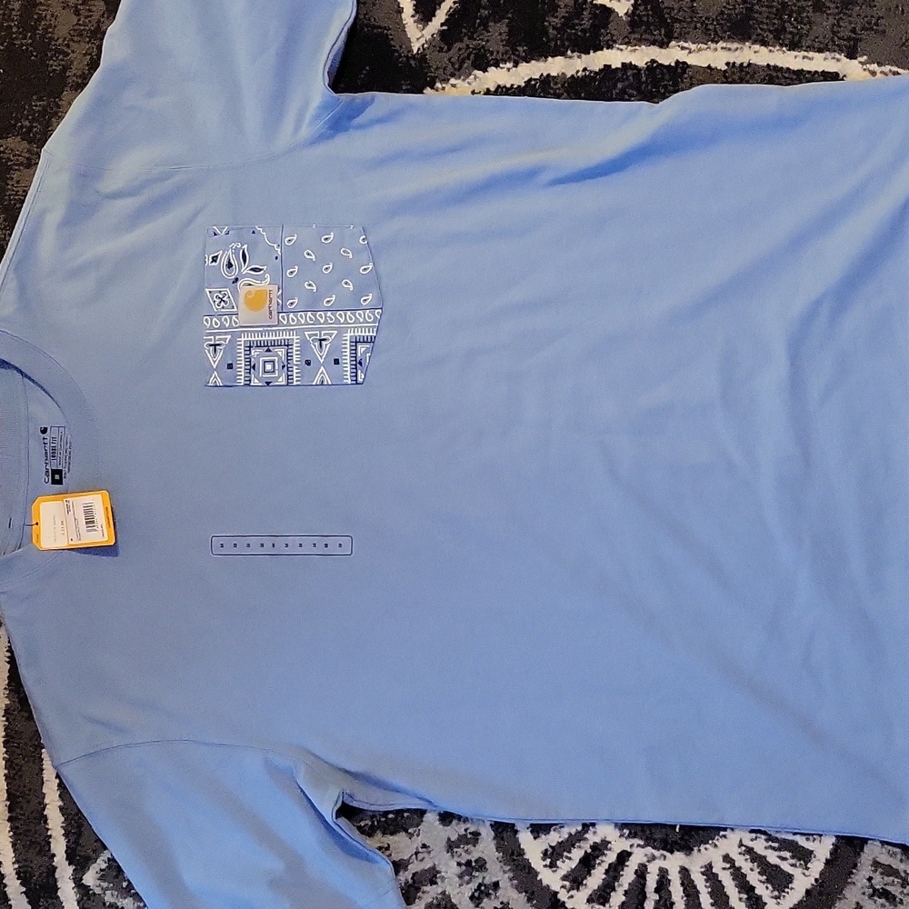 Mens new with tag carhartt pocket tee